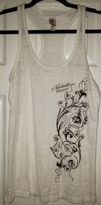 Womens White tank top